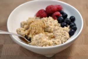 bowl of oatmeal