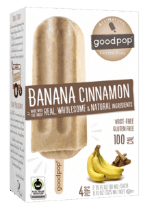 Good pop banana cinnamon
