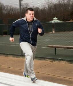 jamie running