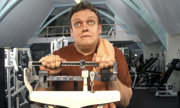 man on scale 2