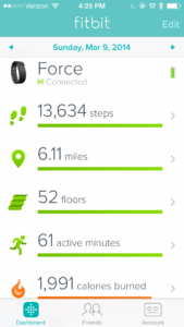 my fitbit
