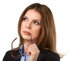 woman thinking