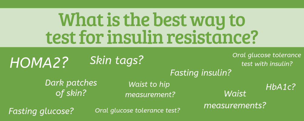 how to test for insulin resistance